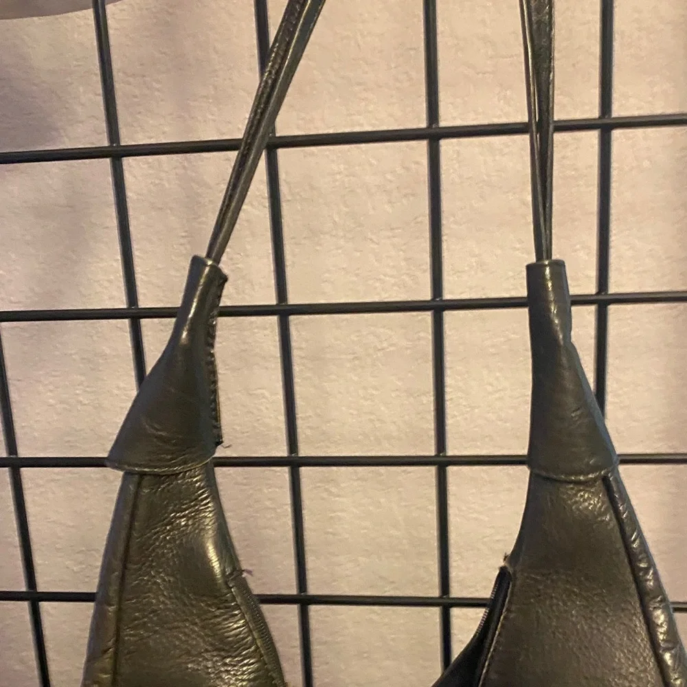 HOBO Classic Black Leather Hobo Bag